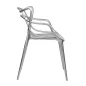 King Home LUXO ABS Ezüst Designer Szék