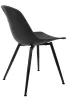 King Home Resol Modern Polipropilén Szék Fekete