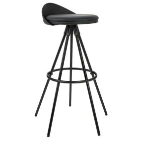 King Home Lanza 76 Bárszék Műbőr Fekete