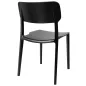 King Home Agat Premium Polipropilén Szék Fekete