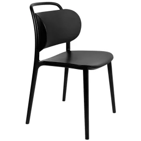 King Home Marie Modern Polipropilén Szék Fekete