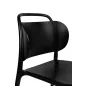 King Home Marie Modern Polipropilén Szék Fekete