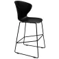 King Home ALI Polipropilén Bárszék Fekete Modern