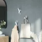 Umbra Buddy Dekoratív Fali Akasztó Fehér
