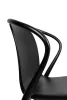 King Home Sparks Szék Polipropilén Fekete Karfás