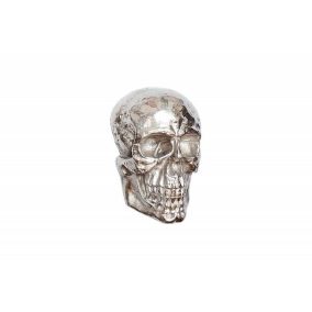 INVICTA Interior Skull Alumínium Fali Dekoráció Ezüst