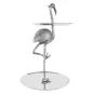   KARE Design Flamingó Ezüst Alumínium Többszintes Dísztál
