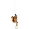 Kare Design Wiewiórka függőlámpa gyanta barna 20 cm