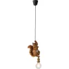 Kare Design Wiewiórka függőlámpa gyanta barna 20 cm