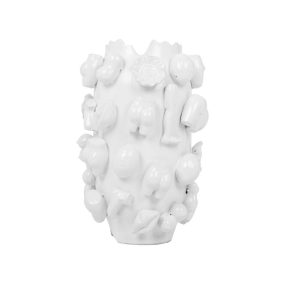 KARE Body Parts Kézműves Kerámia Váza Fehér 37cm