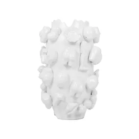 KARE Body Parts Kézműves Kerámia Váza Fehér 37cm