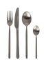KARE Design Gloria Matt Black Titán Evőeszközkészlet 16 db