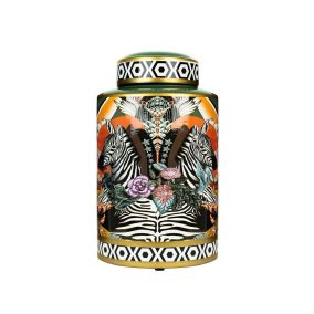 KARE ZEBRA DUO 30cm dekoratív tégely 30cm