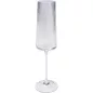   Kare Design RIFFLE Pezsgőspohár Szett 215 ml Üveg Átlátszó Bordázott Mintával