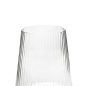 KARE Riffle Átlátszó Üvegpohár Barázdált 440ml