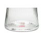 KARE Riffle Átlátszó Üvegpohár Barázdált 440ml