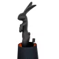 KARE Rabbit Asztali Lámpa Fekete Nyuszi Dizájn 68cm