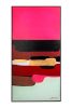 KARE festmény ABSTRAKT ALAKOK PINK 73x143 cm