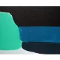   KARE Design Abstract Shapes Zöld Akril Vászonkép Arany Részletekkel
