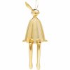 KARE Design Sitting Rabbit Arany Kerámia Dekorációs Figura 35 cm