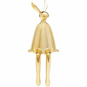   KARE Design Sitting Rabbit Arany Kerámia Dekorációs Figura 35 cm