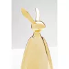 KARE Design Sitting Rabbit Arany Kerámia Dekorációs Figura 35 cm