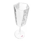   KARE Cascata Kézműves Texturált Borospohár 440ml Átlátszó