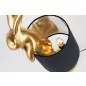 KARE Design Rabbit Asztali Lámpa Arany-Fekete 50cm