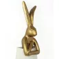 KARE Rabbit Állólámpa Polyresin Arany Nyúl 150 cm