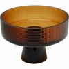 KARE Design ENIGMA Dekoratív Üvegtál Bronz 17 cm