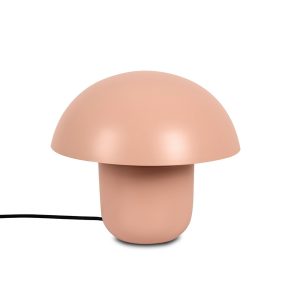 KARE Mushroom Acél Asztali Lámpa Barackszín 27 cm