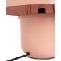 KARE Mushroom Acél Asztali Lámpa Barackszín 27 cm