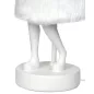 KARE Rabbit Fur Asztali Lámpa Műgyanta Fehér Ezüst 50cm