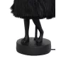 KARE Rabbit Fur Asztali Lámpa 50 cm Fekete Arany Műszőrme
