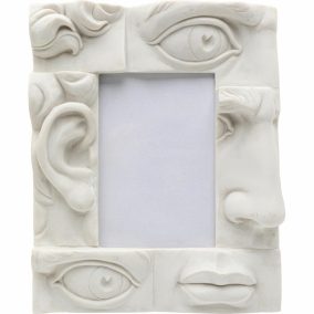 KARE Body Parts Művészi Képkeret Fehér Polirezin 10x15