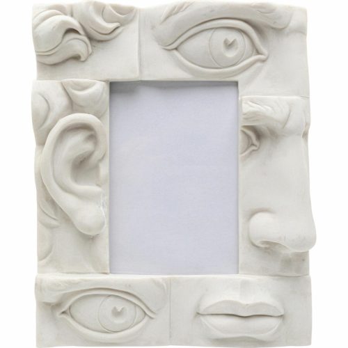 KARE Body Parts Művészi Képkeret Fehér Polirezin 10x15