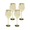 KARE Diamond Arany Borospohár Készlet 660ml