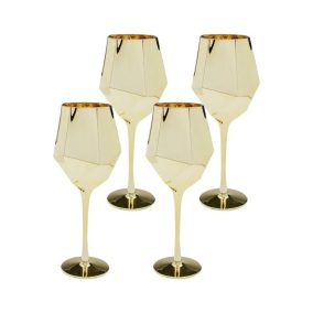 KARE Diamond Arany Borospohár Készlet 660ml