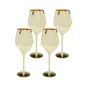KARE Diamond Arany Borospohár Készlet 660ml