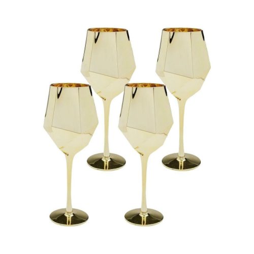 KARE Diamond Arany Borospohár Készlet 660ml