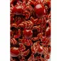   Kare Design Crabs dekoratív váza lakírozott kerámia piros 39 cm
