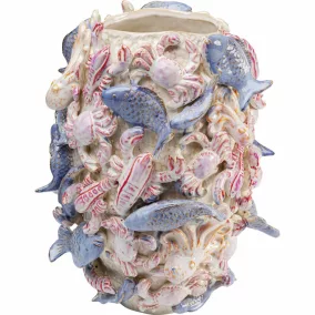   Kare Design Sea Animals Dekoratív Váza Kerámia Pasztell 40 cm