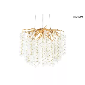   Moosee Riviera 60 Akril Függőlámpa Arany Átlátszó Kristályhatású