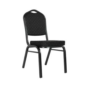 King Home HERON Bankett Szék Fekete Kárpitozott