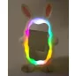   King Home BUNNY LED Álló Tükör Plüss Nyuszi Keret RGB 240x150