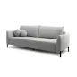 King Home Aurora Kinyitható Kanapé Szövet Szürke