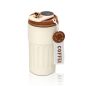   King Home SOUL LED Hőtartó Pohár Rozsdamentes Acél Krém-Barna