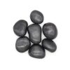 King Home dekorációs kavics 3-5 cm természetes kő fekete polírozott