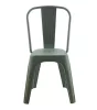 King Home Tower Paris PP szék sötétzöld polipropylen