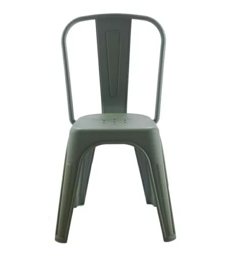 King Home Tower Paris PP szék sötétzöld polipropylen